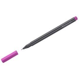 Ручка капиллярная Faber-Castell "Grip Finepen" фиолетовая, 0,4мм, трехгранная 151634