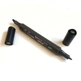 Маркер спиртовой Сонет TWIN художественный, Черный 164125-120