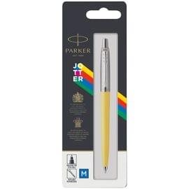 Ручка шариковая Parker "Jotter Yellow CT" синяя, 1,0мм, кнопочн., пластик. корпус, блистер 2076056