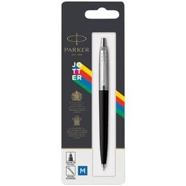 Ручка шариковая Parker "Jotter Black" синяя, 1,0мм, кнопочн., пластик. корпус, блистер 2096873