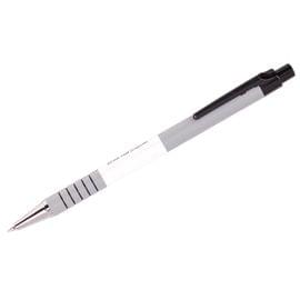 Ручка шариковая автоматическая Pilot синяя, 0,7мм, серый прорезиненный корпус BPRK-10M-GY