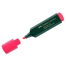 Текстовыделитель Faber-Castell "48" красный, 1-5мм 154821