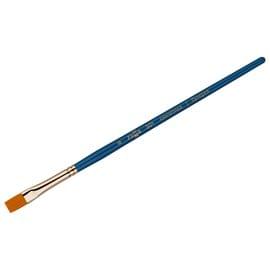 Кисть художественная синтетика Гамма "Галерея", плоская №8, короткая ручка 301008