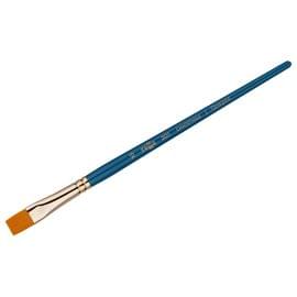 Кисть художественная синтетика Гамма "Галерея", плоская №10, короткая ручка 301010