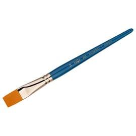 Кисть художественная синтетика Гамма "Галерея", плоская №22, короткая ручка 301022