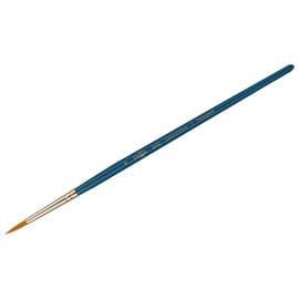 Кисть художественная синтетика Гамма "Галерея", круглая №4, короткая ручка 302004