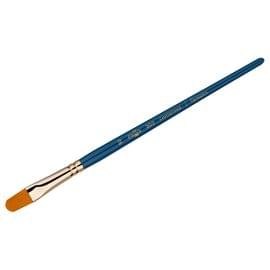 Кисть художественная синтетика Гамма "Галерея", плоскоовальная №10, короткая ручка 303010