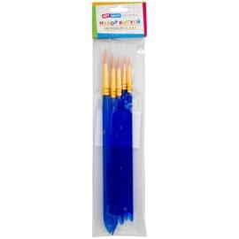 Набор кистей ArtSpace 5шт., синтетика, круглые, № 1, 2, 3, 4, 5, пакет, европодвес SB1-5_2386