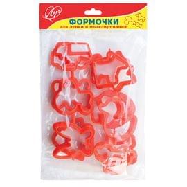 Формочки для лепки ЛУЧ, НАБОР 12 шт., 11С752-08 223540