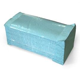 Полотенца бумажные листовые 1*1, 1 сл., 25х23 см, 200 л, ZZ-сложение, зеленые/20 ZM03