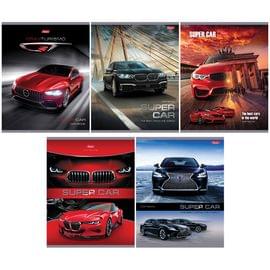 Тетрадь 48л., А5, клетка Hatber "Super Cars" 48Т5В1