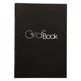 Скетчбук 100л., А5 на сшивке Clairefontaine "Graf Book 360°", 100г/м2 975801C