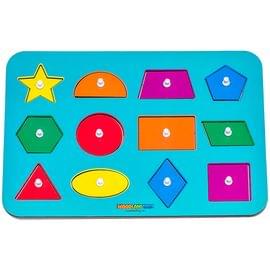 Игра развивающая Woodlandtoys "Монтессори. Геометрические формы" 82102