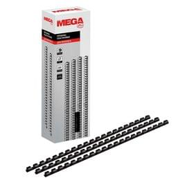 Пружины для переплета 8mm 100шт (45 листов) Office Product черные /20 20240815-05