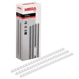 Пружины для переплета 10mm 100шт (65 листов) Office Product белые /20 20241015-14