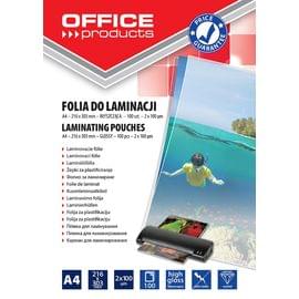Пленка для ламинирования А4 100 мкм Office Product/10 20325425-90