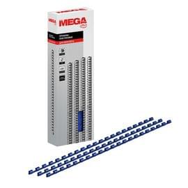 Пружины для переплета пластиковые Promega office 6мм синие 100шт/уп. 255074