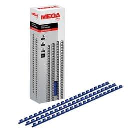 Пружины для переплета пластиковые ProMega Office 8мм синие 100шт/уп. 255079