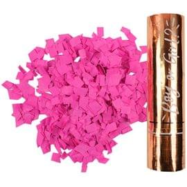 Хлопушка пневматическая ПатиБум "Мальчик или Девочка. Pink", 20см, в золотой картонной тубе, фольга 4690296066604