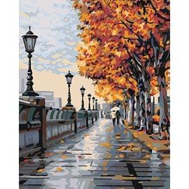 Картина по номерам КАКАДУ 40х50 KA 00093 Осенняя прогулка KA 00093