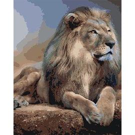 Картина по номерам КАКАДУ 40х50 KA 00170 Лев KA 00170
