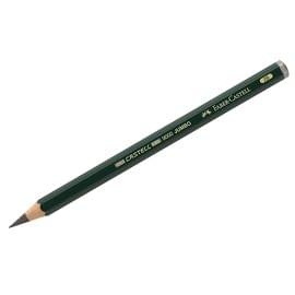 Карандаш ч/г Faber-Castell "Castell 9000 Jumbo" 2B, утолщен., заточен. 119302