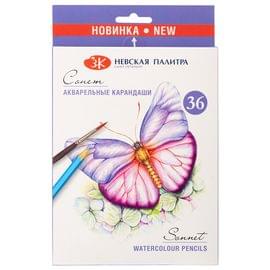 Сонет Набор акварельных карандашей 36 цветов 81411439