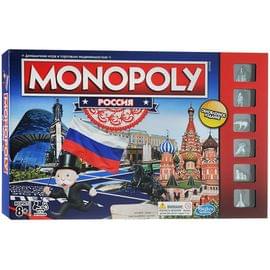 Игра настольная Hasbro "Монополия Россия", картонная коробка В7512