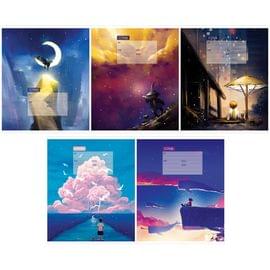 Тетрадь 18л., клетка ArtSpace "Рисунки. Сказочный мир" Т18к_35187