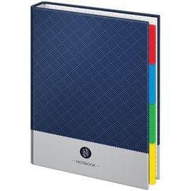 Тетрадь на кольцах А5, 240л., 7БЦ, ArtSpace "Моноколор. Notebook", с 4 разд., глянцевая ламинация ТК240_20364