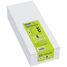 Пружины пластик D=10мм OfficeSpace, черный, 100шт. PC7005
