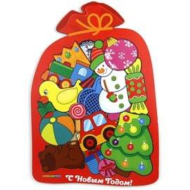 Пазл Woodlandtoys "Мешок с подарками" 148101