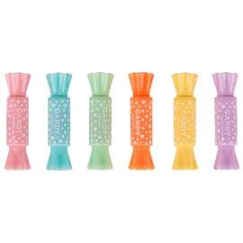 Текстовыделитель двусторонний MESHU "Candy" мини, ассорти, пастельные цвета, 2/4мм MS_HL50554