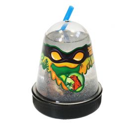 Слайм Slime "Ninja. Затерянный мир", с фигуркой ящерицы, прозрачный, 130г S130-12