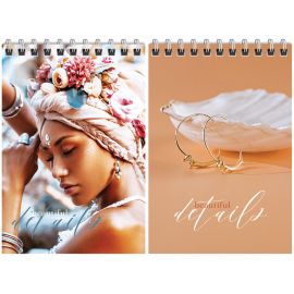 Блокнот А6 80л. на гребне ArtSpace "Style. Эстетика" Б6к80гр_41430