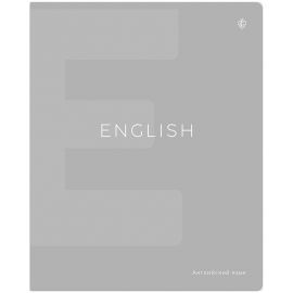 Тетрадь предметная 48л. Greenwich Line "Color theory" - Английский язык, пантонная печать, матовая ламинация, выборочный УФ-лак, 70г/м2 EX48-40469