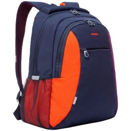 Рюкзак GRIZZLY, 31*42*18см, 2 отделения, 3 кармана, анатомическая спинка, кэжуал RD-242-3/4