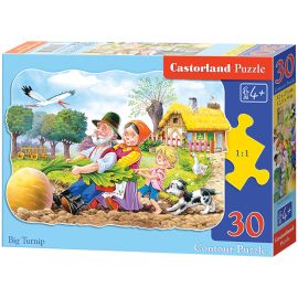 Пазл   30 эл. Castorlаnd MIDI "Репка", контурный В-03044