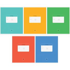 Тетрадь 12л., косая линия ArtSpace "Однотонная. Классическая", эконом Т12нлС_43288