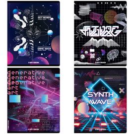 Тетрадь 48л., А5, линия ArtSpace "Стиль. Cyber", эконом Т48лС_42968