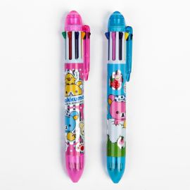 Ручка шариковая, автоматическая, 8-ми цветная, корпус МИКС 2681568