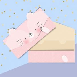 Конверт для денег формовой «На счастье», 17,5 х 9,5 см 3098820