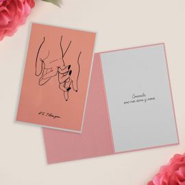 Открытка средняя «P.S I love you», 12 х 18см 5352897 5352897