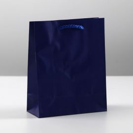 Пакет ламинированный «Синий», S 12 х 15 х 5,5 см    6582792 6582792