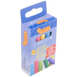 Мелки цветные JOVI, 10цв., круглые 1020