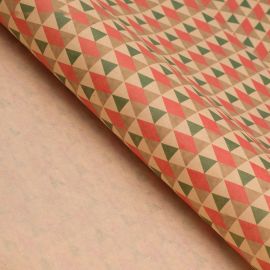 Бумага упаковочная крафт "Калейдоскоп", 50 х 70 см 4720896