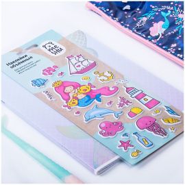 Наклейки объемные MESHU "Under the sea", 10*24см, 25 наклеек, инд. уп., европодвес MH_33130