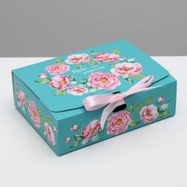 Коробка складная подарочная «Тебе на радость», 16.5 × 12.5 × 5 см 3222419