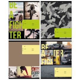 Тетрадь 18л., линия BG "Будь бойцом", эконом Т5ск18 9019