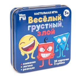 Игра детская настольная "Весёлый Грустный Злой" 2113C 2113C